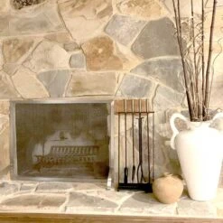 Pilgrim Modern Soldiered Fireplace Tool Set (18015) -Emocion Central 18015 4
