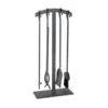 Pilgrim Shadow Iron Fireplace Tool Set (18089) -Emocion Central 18089 2