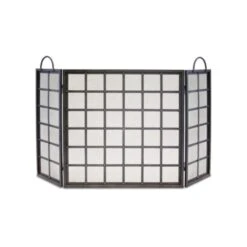 Pilgrim Manor 3 Panel Folding Fireplace Screen (18228)