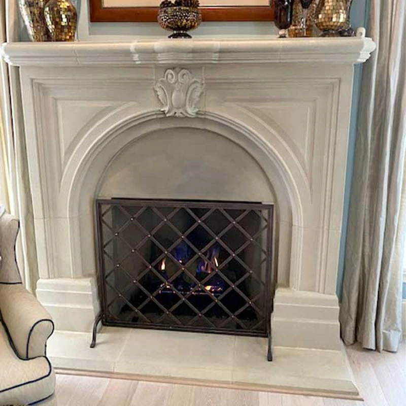 Pilgrim Iron Weave Single Panel Fireplace Screen (18303) 5 Pilgrim Iron Weave Single Panel Fireplace Screen (18303) - Image 3