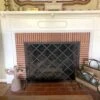 Pilgrim Iron Weave Single Panel Fireplace Screen (18303) -Emocion Central 18303 5