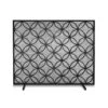 Pilgrim Bedford Matte Black Fireplace Screen -Emocion Central 18310 2