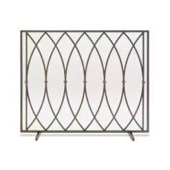 Pilgrim Addison Burnished Bronze Fireplace Screen