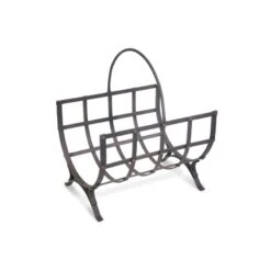 Pilgrim Manor Distressed Bronze Wood Holder