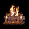 Real Fyre 30-in Vented Live Oak Gas Logs, Natural Gas -Emocion Central 63 YE 2