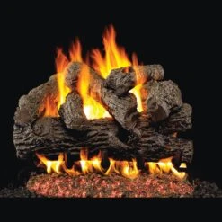 Real Fyre Royal English Oak 24-in Gas Logs Only