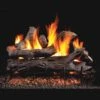 Real Fyre Coastal Driftwood 24-in Gas Logs With Burner Kit Options