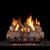 Real Fyre Charred Oak Gas Logs 24-in With Burner Kit Options -Emocion Central CHD 24 X 3
