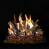 Real Fyre Charred Oak Stack Gas Logs 24-in Logs With Burner Kit Options -Emocion Central CHDS 24 X 2