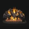 Real Fyre Charred Majestic Oak 24-in Gas Log With Burner Kit Options -Emocion Central CHMJ 24 X 2 1