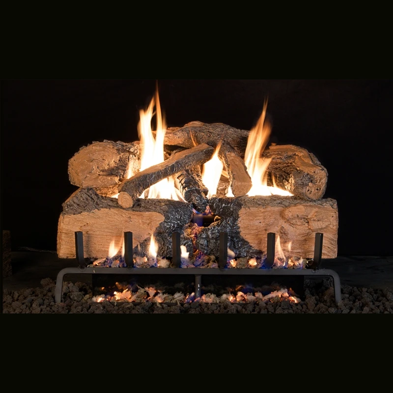 Real Fyre Charred Angel Split Oak 18/20-in Logs With Burner Kit Options 3 Real Fyre Charred Angel Split Oak 18/20-in Logs With Burner Kit Options