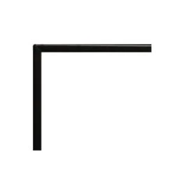 Empire Decorative Front Beveled 3/4" Black For 72 In Boulevard