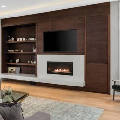 Empire Boulevard 36" Direct-Vent Linear IP Gas Fireplace With Multi-Function Remote Control