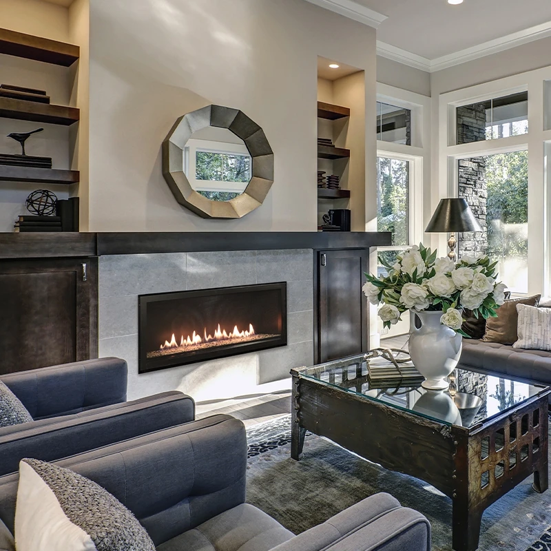 Empire Boulevard 48" Direct Vent Linear Gas Fireplace 4 Empire Boulevard 48" Direct Vent Linear Gas Fireplace - Image 2