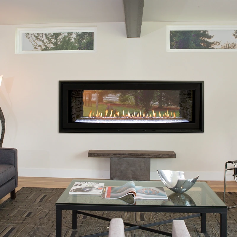 Empire Boulevard 48" Direct Vent Linear Gas Fireplace See-Through 4 Empire Boulevard 48" Direct Vent Linear Gas Fireplace See-Through - Image 2