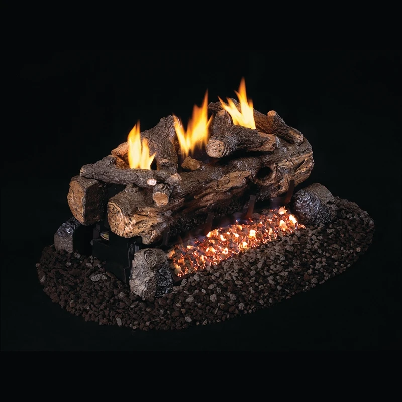 Real Fyre Evening Fyre See-Thru Vent Free Gas Logs 24-in With G18 Burner Options 4 Real Fyre Evening Fyre See-Thru Vent Free Gas Logs 24-in With G18 Burner Options - Image 2