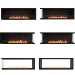 EcoSmart Fire Bioethanol 68" Flex Series -Emocion Central ESF.FX .68 X 2