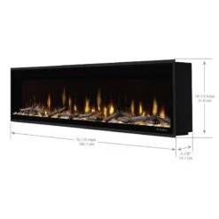 Dimplex Ignite Evolve 74" Built-in Linear Electric Fireplace (EVO74 - 500002608) -Emocion Central EVO74 3
