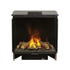 Faber E-Matrix Single-Sided Built-In Electric Water Vapor Fireplace