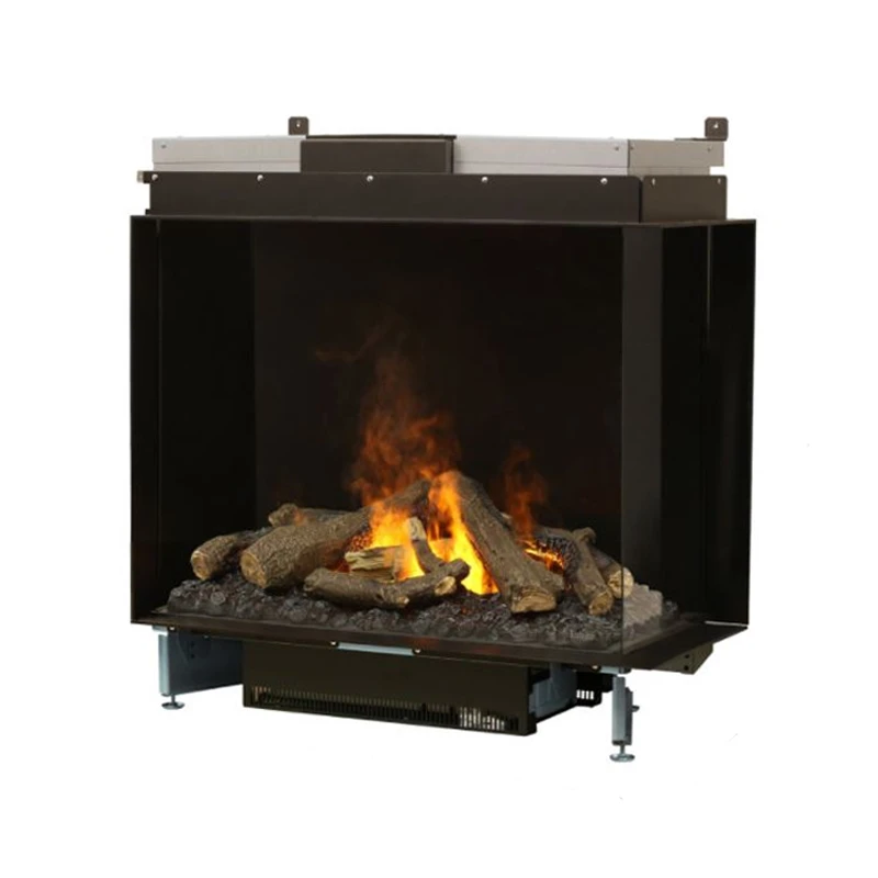 Faber E-Matrix Two-Sided Built-In Electric Water Vapor Fireplace, Right Facing 4 Faber E-Matrix Two-Sided Built-In Electric Water Vapor Fireplace, Right Facing - Image 2
