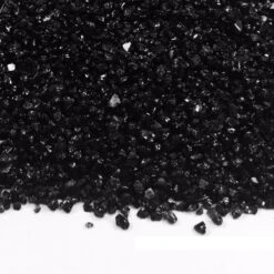 Fire Glass Plus BLACK SAND 10-LB