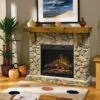 Dimplex Fieldstone Mantel Electric Fireplace -Emocion Central GDS28X8 904ST 3