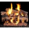 Real Fyre Gnarled Split Oak 36-in Gas Logs With Burner Kit Options