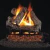 Real Fyre Rustic Oak 16-in Gas Logs With Burner Kit Options -Emocion Central HR 16 X 2