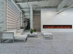 Modern Flames Landscape 120" X 15" Full View Built In Electric Fireplace