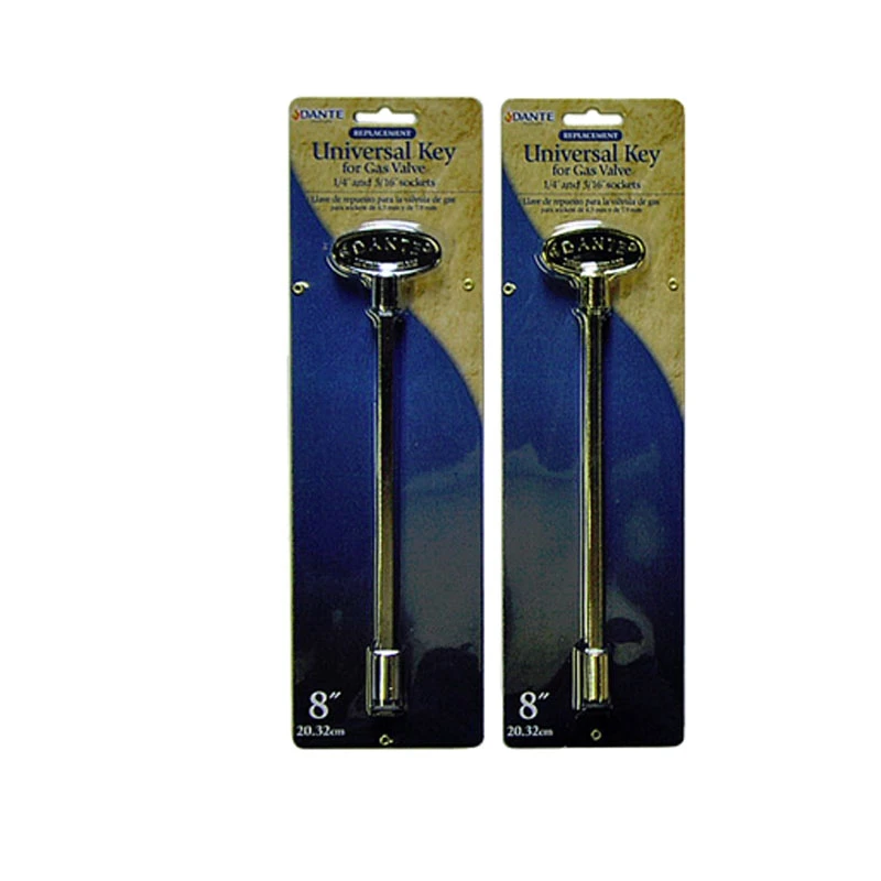 Dante 8" Fireplace Key (Carded) 3 Dante 8" Fireplace Key (Carded)