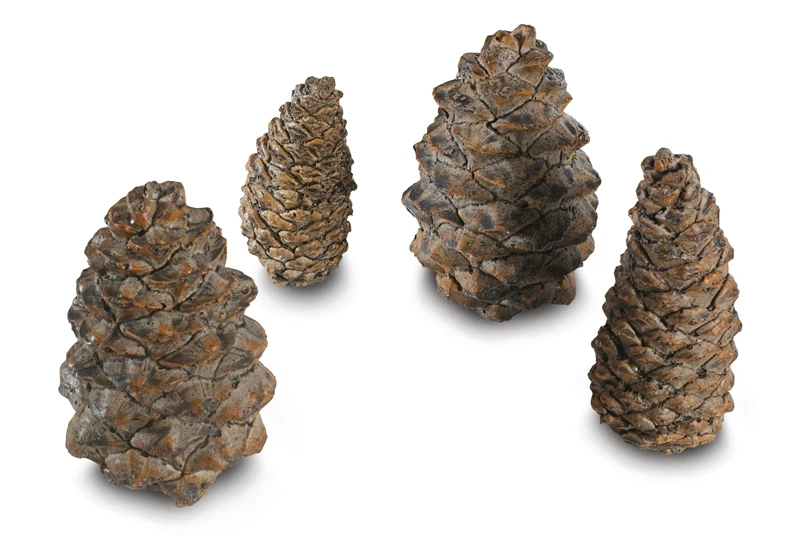 Real Fyre Designer Pine Cones- 4 Assorted Sizes 3 Real Fyre Designer Pine Cones- 4 Assorted Sizes