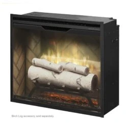 Dimplex Revillusion Herringbone 24" Built-in Electric Firebox (RBF24DLX) 14 Dimplex Revillusion Herringbone 24" Built-in Electric Firebox (RBF24DLX) -Emocion Central RBF24DLX 6