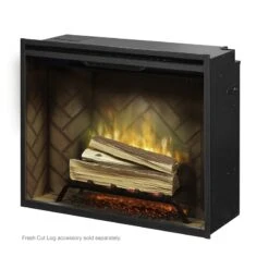 Dimplex Revillusion Herringbone 30" Built-in Electric Firebox (RBF30) -Emocion Central RBF30 7