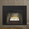 Dimplex Revillusion Weathered Concrete 30" Built-In Electric Firebox W/ Plug Kit & Front Glass RBF30WC-FG -Emocion Central RBF30WC 9