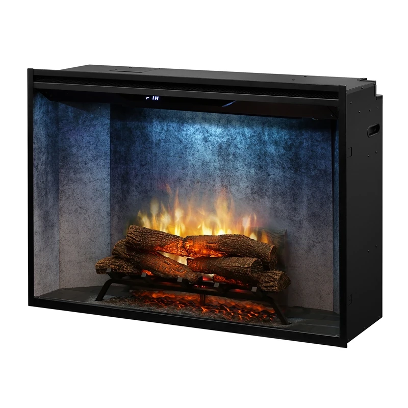 Dimplex Revillusion Weathered Concrete 42" Built-In Electric Firebox W/ Plug Kit & Front Glass RBF42WC-FG 7 Dimplex Revillusion Weathered Concrete 42" Built-In Electric Firebox W/ Plug Kit & Front Glass RBF42WC-FG - Image 5