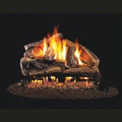 Real Fyre Rugged Split Oak 30-in Gas Logs Only