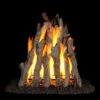 Real Fyre Rural Aged Oak Rumford Style 18/20" Gas Logs Only -Emocion Central RUA 18 20 2