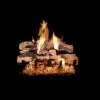 Real Fyre Split Oak Designer Plus 18-in Gas Logs Only -Emocion Central SDP 18 X 2