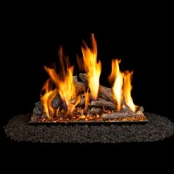Real Fyre Shoreline Designer Oak 24-in Gas Logs Only
