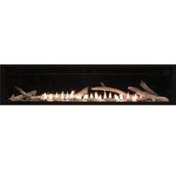 Empire Black Ceramic Glass Reflective Liner For 72-in Boulevard Vent-free Fireplace