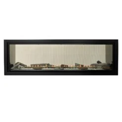 Empire Boulevard 48" See-Thru Vent-Free Linear IP Gas Fireplace With Thermostat Variable Remote Control