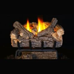 Real Fyre Valley Oak 16-in Vent-Free Gas Logs With G8E Burner Kits